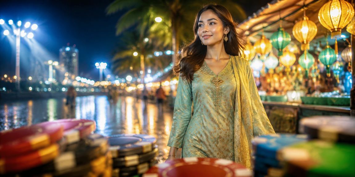 Hiburan kasino dan perayaan Hari Raya gaya Malaysia di ff13